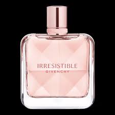 Middle notes are iris, rose and patchouli; Irresistible Givenchy