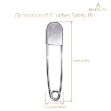 Get info of suppliers, manufacturers, exporters, traders of safety pin for buying in india. 5 Inch Large Safety Pins Heavy Duty Giant Safety Pins