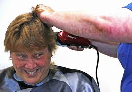 PHOTOS: A new look for a good cause for Westerly Middle teacher Donna  Allinson