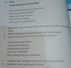 We did not find results for: 15 Contoh Jawaban Soal Bahasa Sunda Kelas 2 Sd 2021 Wallpaper Ideas Sigma Blog Edu