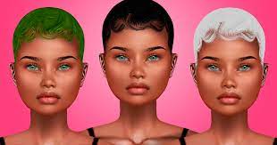 Baby Hair 01 By Black Queen Sims 4 Black Hair The Sims 4 Skin Baby Hairstyles