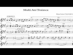 Pentru a putea adauga comentarii este necesar sa va autentificati cu userul de facebook! Multi Ani Traiasca Tutorial Cu Note Si Partitura Youtube