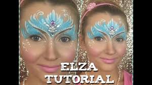 Eiskonigin Schminken Elza Tutorial Frozen Facepainting Kindersch Prinzessin Schminken Kinder Schminken Kinderschminken