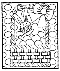 Easter Bunny In Basket On Crayola Com Easter Coloring Pages Easter Colouring Easter Coloring Book
