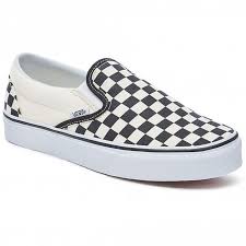 Black And Grey Checkered Slip On Vans Vans Vans Unisex Checkerboard Classic Slip On Skate Shoe Black White Checker In 2020 Black Shoes Vans Slip On Checkered Slip On Shoes