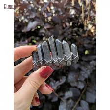 Hairstyles, haircuts and hair colors on hairdrome.com. Slate Gray Quartz Clear Crystal Purple Barrette Crystal Crown Hair Clip Quartz Hair Accessories Hj27798 Hair Jewelry Aliexpress