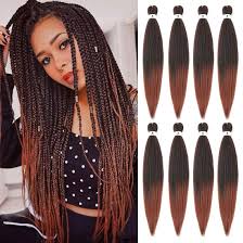 Maybe you would like to learn more about one of these? Amazon Com 8 Pack Pre Stretched Braiding Hair 26 Inch Easy Braid Yaki Texture Synthetic Hair Extensions For Braiding Crochet Braids 1b 350 26inch Beauty Personal Care
