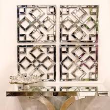 The moira mirror is a dazzling piece of geometric shapes. Medium Square Mirrored Beveled Glass Contemporary Mirror 20 In H X 20 In W 99114 The Home Depot Mirror Wall Decor Lattice Wall Mirror Wall