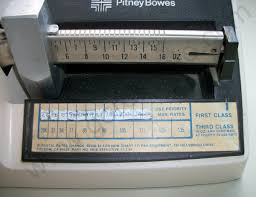 Pitney Bowes First Class Postage Scale Balance 1981
