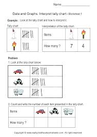 grade first graphing and tally charts worksheets activities