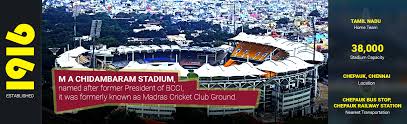 Mac chepauk stadium.jpg 500 × new stands with fabric tensile rooves at the m. Tnca Tamil Nadu Cricket Association