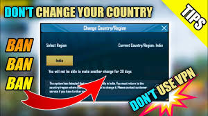 Pubg Mobile Don T Use Vpn Or Change Your Country Before Watching This Video Account Banned Youtube