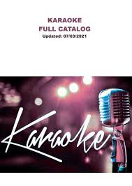 VCI Karaoke Catalog by passiontoys - Issuu