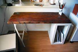 These are ikea wooden interchangeable shelves, they have a computer desk, draftsman board, various shelves including corner shelves. Pin By Laura Antele On Office Reclaimed Wood Desk Wood Desk Ikea Wood Desk