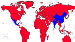 Us Election 2020 Trump Jr S Red Wave World Map Has India In Blue Without J K