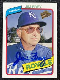 JIM FREY 2005 Topps Fan Favorites CUBS Baseball Card AUTO AUTOGRAPH Signed 