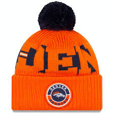 Dino's sports fan shop is a chicagoland store specializing in licensed sports apparel for nfl, nba, mlb, nhl, mls, and ncaa. New Era Denver Broncos Nfl Cold Weather Sport Knit Sideline Beanie Original Team Colours New Era Beanies New Era Snapback Caps Skatehut