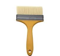 Lanfini Plastic Handle Paint Brush Set for Wall Furniture Painting Artist  DIY with Nylon Bristles Multiple Sizes 1 1.5 2 2.5 3 4 5 6 8 Inch Options