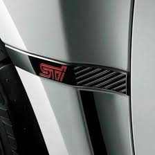 2 Moulures Ailes Subaru Wrx Sti Black Fender 2015 2016 Badge Original 91123va140 Subaru Moulure