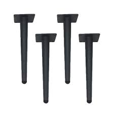 Sofa leg risers best pict of square wood sofa legs square wood furniture legbeautiful. Gongff 4 Furniture Feet Stainless Steel Table Metal Legs Black Furniture Riser Furniture Legs Straight Pipe With Screw Desk Legs Accessories Replacement Couch Legs Sofa Bed Legs Cabinet Feet 18cm 30cm Amazon De