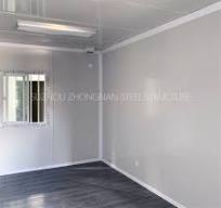 Low Cost Fabricated Fully Furnished Steel Box Container Home Office for Sale