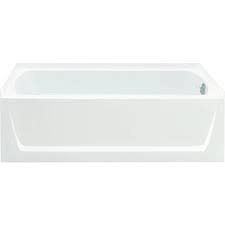 Sterling by kohler tub surrounds reviews on prevagen supplement. Sterling 30 X 60 X 16 White Right Hand Drain Bath Tub Walmart Com Walmart Com