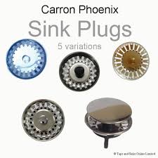 The kitchen sink basket strainer inserts into the hole in the sink and provides the connection for the tail piece and trap. Carron Phoenix Plug Basket Strainers Taps And Sinks Online
