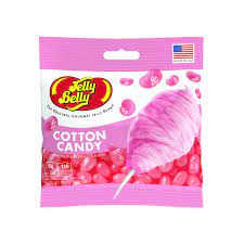 Amazon.com : Jelly Belly Cotton Candy Jelly Beans Bags - 3.5 oz - 12 pk : Cotton  Candy Machine : Grocery & Gourmet Food