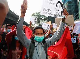 Последние твиты от 2021 myanmar protests (@springrevo_2021). Tens Of Thousands Rally In Myanmar Protesting Military Coup Npr
