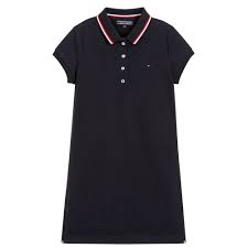 Girls Cotton Pique Polo Dress For Girl By Tommy Hilfiger Kids Fashion Fashion Kids Fashion