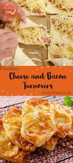 Flawless Cheese And Bacon Turnovers Recipe Turnover Recipes Recipes Brunch Recipes