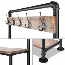 First of we have the barelli 20 rail heated clothes airer usually $79 its now $25. Artiss Rustic Clothes Coat Garment Rack Vintage Hanger Stand Wooden Pipe Shelf Bunnings Australia