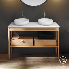 Burgbad Mya 2 Lassen Sie Minimalistischen Schick In Ihr Bad Einziehen Mit Den Zwei Keramik Waschtischen Mi Waschtischunterschrank Waschtisch Aufsatzwaschtisch