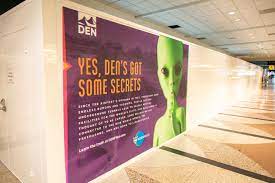 Flying into denver international airport? Denver International Airport Conspiracy Theories Feature In New Signage
