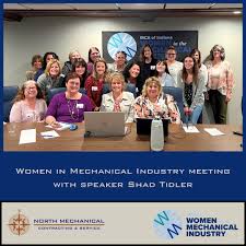 Had an excellent WIMI Meeting with Lauren Rudd, Colleen Taylor, Mallorie  Smith and Neile Deuth from Contracting, along with Haley Higgins and Emily  Mosson from Newjac Industrial! 🚧🔧 A big thanks to