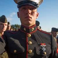 U.S. Marine Corps Sgt. Justin Silva, a staff judge