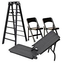 Discounted Ultimate Ladder Table Chairs Black Playset For Wwe Wrestling Action Figures Actionfigures Wwe Wrestling Action Figures Playset Action Figures