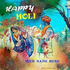 Wishing you good health and prosperity. Happy Holi Wishes Image Why Holi India Krishna First Wishes