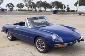 Image result for Navy Blue 1974 Alfa-Romeo