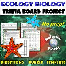 Challenge yourself with howstuffworks trivia and quizzes! Ecology Project Trivia Board Game Biology Notebook By Science World Of Fun