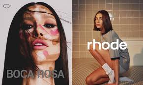 Nova identidade visual da marca de Boca Rosa é comparada com a da empresa  de Hailey Bieber; confira