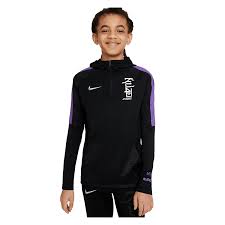 Mbappé was born on 20 december 1998 in bondy, a suburb in paris. Nike Kinder Trainingsoberteil Kylian Mbappe Drill Hoodie Schwarz Fussball Shop