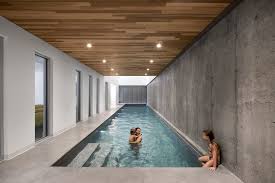 This small indoor pool did not scrimp on using luxury materials as it uses natural slate stone tiles for its floors and walls. 52 Cool Indoor Pool Ideas And Designs Photos Home Stratosphere