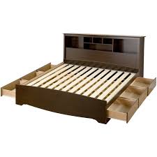 Maybe you would like to learn more about one of these? Prepac Manhattan Wooden King Bookcase Platform Storage Bed In Espresso Ebk 8400 K Esh 8445 Kit