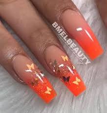 Butterfly Nails New Butterfly Nail Art Designs They are pink to mint ombre with cute butterfly designs.