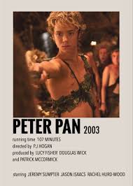 Peter Pan By Millie In 2020 Film Posters Minimalist Movie Posters Minimalist Movie Posters