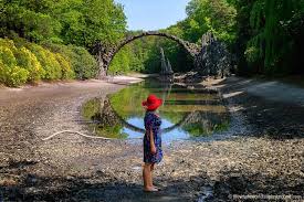 Kanalbrücke magdeburg) is a large navigable aqueduct in central germany, located near magdeburg. Visiting Rakotzbrucke Devil S Bridge Saxony Germany The Whole World Is A Playground