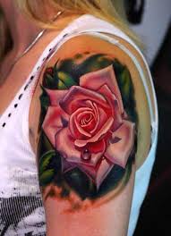 150 coole tattoos für frauen und. Tattoo Rose Wunderbare Bilder