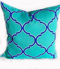 These 2 packs of pillows come in a wide variety of colors and patterns, so you can mix and match them in any way to put your personal touch on your outdoor furniture set. Green Throw Pillow Blue Pillow Two Ikat Indoor Outdoor Pillow Covers Home Garden Patterer Home Decor