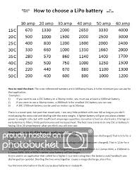 Jens Tool How To Pick A Lipo Battery